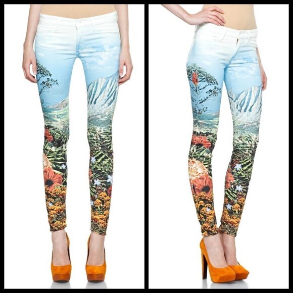 💕MOTHER💕 Looker Ankle Jeans ~ A Day In Paradise - Picture 8 of 16
